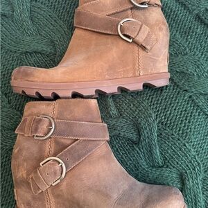 Women’s Sorel Ankle Boots with Buckle Detail